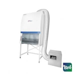 Cabine de segurança biológica Pachane Classe II B2, equipamento com exaustão e filtros HEPA