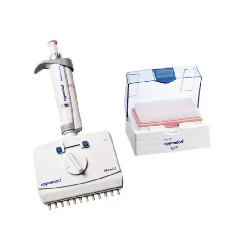 Eppendorf Research Plus Move It® - 1-20µL - 12 canais (3125000125)