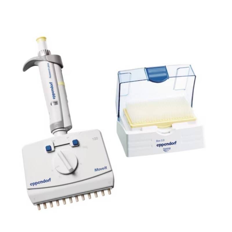 Eppendorf Research Plus Move It® - 5-100µL - 12 canais (3125000141)