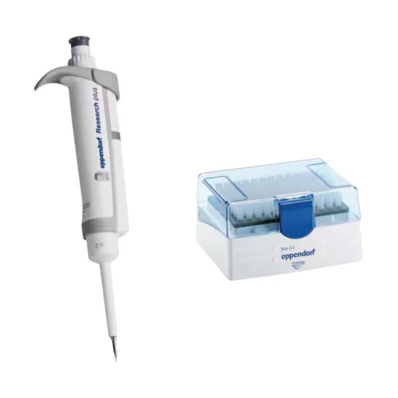 Eppendorf Research® Plus - 0,1 – 2,5 µL - 1 canal (3123000012)