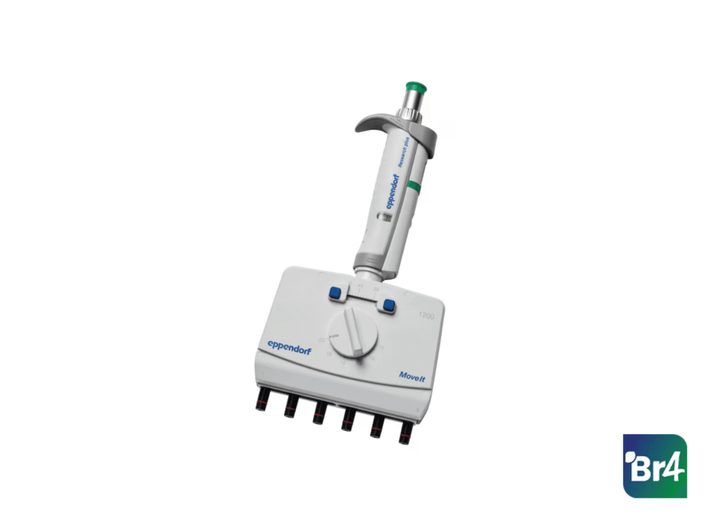 Eppendorf Research Plus Move It® - 120-1.200 µL - 6 canais (3125000192)