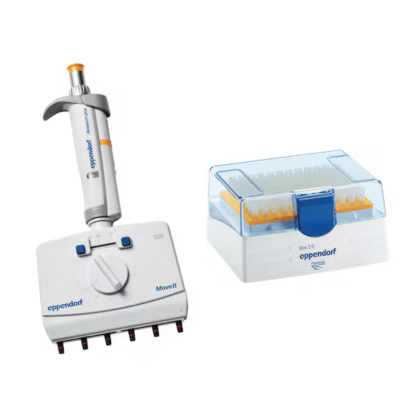 Eppendorf Research Plus Move It® - 15-300 µL - 6 canais (3125000168)