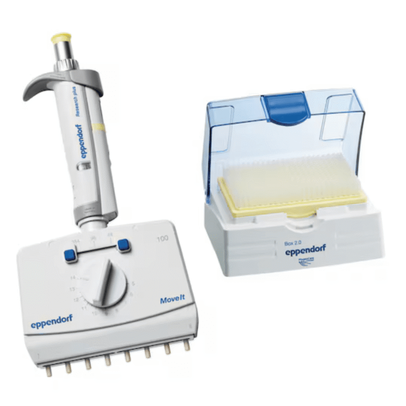 Eppendorf Research Plus Move It® - 5-100µL - 8 canais (3125000133)