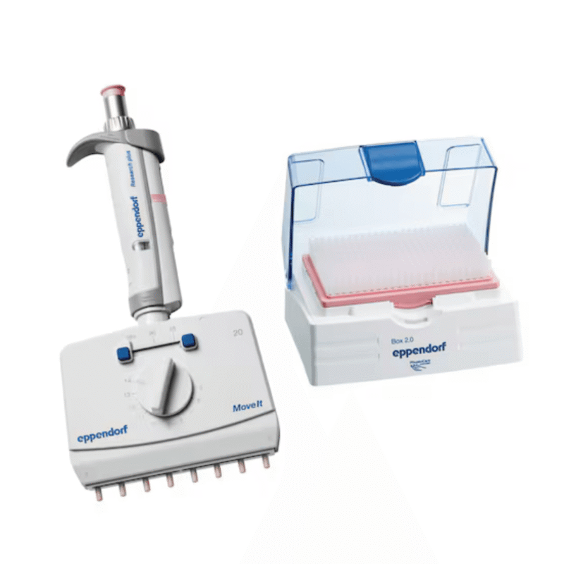 Eppendorf Research Plus Move It® - 1-20µL - 8 canais (3125000117)