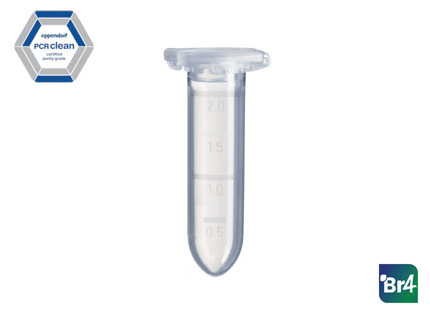 Eppendorf Safe-Lock Tubes - 2,0mL (0030123344)