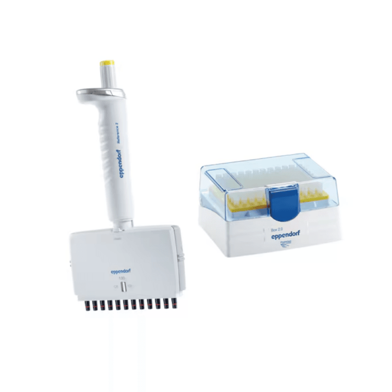 Pipeta Eppendorf Reference® 2 - 0,5 – 10 µL - 12 canais (4926000042)