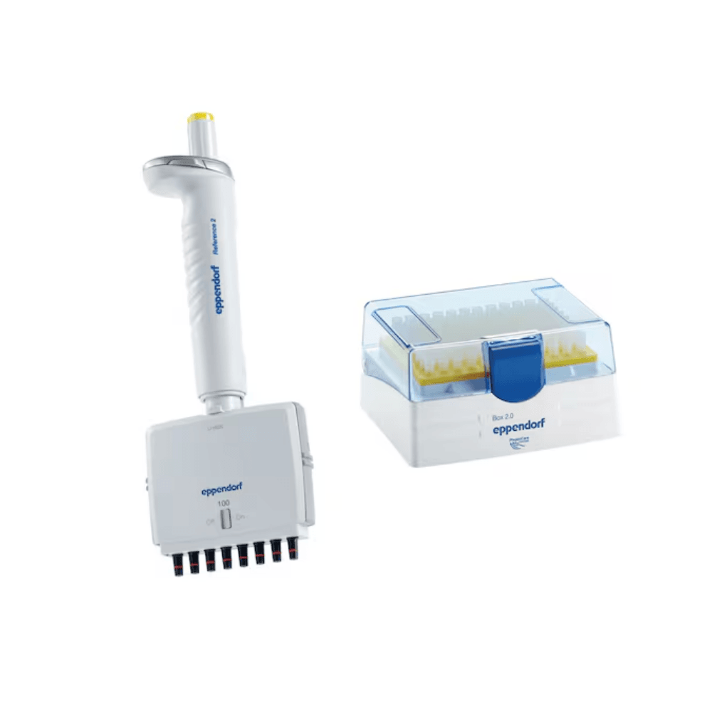 Pipeta Eppendorf Reference® 2 - 10 – 100 µL - 8 canais (4926000034)