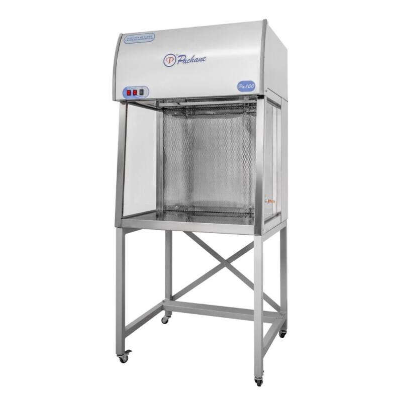 Bancada de Fluxo Laminar Horizontal Linha 100 Inox – ISO Classe 5 com Filtro HEPA H14